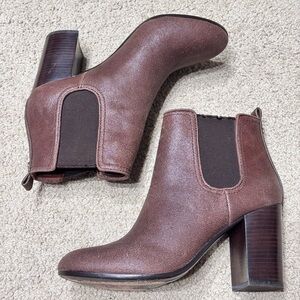 Tory Burch Margaux Booties in Dark Brown Size 8.5